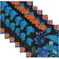 thumbnail image 6 of GZHJMY Boho Flower Cloth Napkins Set of 6, Reusable Washable Polyester Dinner Napkins for Family, Restaurant, Wedding, Party Decor 20 x 20 Inch, 6 of 7