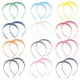 thumbnail image 1 of 24 diademas anchas con hebilla, color caramelo, de plástico, para el pelo de mujeres y niñas (colores variados), 1 of 5
