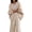 Khaki #007, variant on Women Retro Open Front Hoodie Cardigan Oversized Sweatshirt Long Bat Sleeve Patchwork Jackets Fall Trendy Outfit M