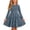 Blue, variant on Dress for Girls' Leopard Print Dress Long Sleeve Round Neck A-Line Pleated Casual Cute Versatile for Fall Winter Daily Wear School Cozy Soft Comfy Elegant
