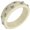 White, variant on Retro Rivet Resin Bracelet for Fashion Jewelry Punk Gothic Black