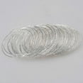 thumbnail image 4 of 50pcs Indian Style Silver Alloy Bracelet Bangles Set Women Stackable, 4 of 5
