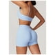 thumbnail image 3 of Conjuntos de entrenamiento for mujer, 2 piezas, sujetador deportivo, camiseta sin mangas, polainas de cintura alta, gimnasio, yoga, ropa activa, camiseta de entrenamiento for mujer, 3 of 6