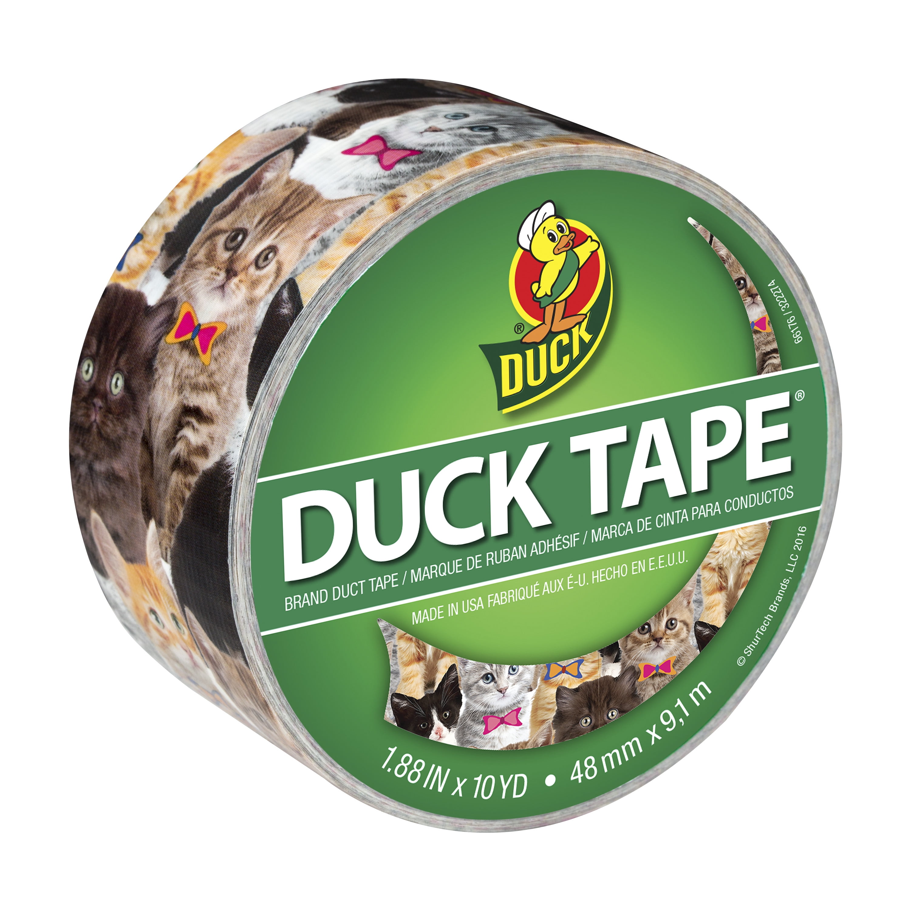 SELFIE CAT Duck Tape 1.88 IN x 10 YARDS New  
