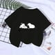 thumbnail image 4 of Camiseta de algodón de dibujos animados de Snoopy para niños y niñas, camiseta de moda para niños y niñas, camiseta de verano para niños, camiseta de moda para niños, camiseta superior 2024, 4 of 5