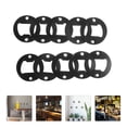 thumbnail image 4 of Wall Bottle Opener 10Pack Black Color Iron for Home and Bar Use, 4 of 9