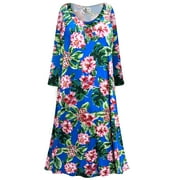 Plus Size Women’s Long Sleeve Sleepwear with Long Pants Soft Loungewear Pink Magnolia Garden Print Pajama Set XL 6x