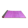 thumbnail image 2 of Ahgly Company Indoor Round Abstract Purple Modern Area Rugs, 7' Round, 2 of 4