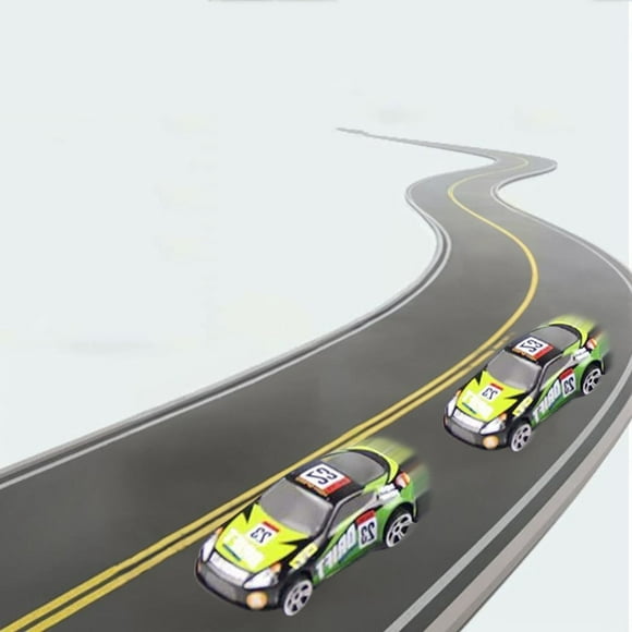 Universal Track Expansion Slideway -On for Early Learning Toy Car Parking Lots and Roadway Playsets
