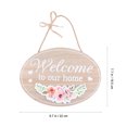 thumbnail image 3 of SHISUYAN 1Set Hanging Board Wooden Front Door Hanging Decor For Home And Office Use, 3 of 9