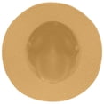 thumbnail image 4 of HONHUZH Summer Hats Womens Wide Brim Sun Hat With Leather Belt Foldable Beach Travel Hat, 4 of 7