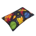 thumbnail image 3 of Balery Dinosaurs in Space Bedding Queen Pillow Cases - Envelope Closure - Soft Brushed Microfiber Fabric - Shrinkage and Fade Resistant Pillow Cases-16"x24", 3 of 9
