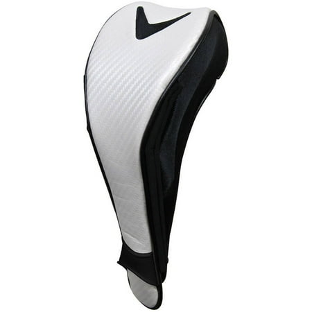 Dual Mag Hybrid Headcover, White/Black