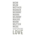 thumbnail image 2 of Reed, Tara 15x32 White Modern Wood Framed Museum Art Print Titled - Mother  Sentiments vertical II-Any Word, 2 of 4