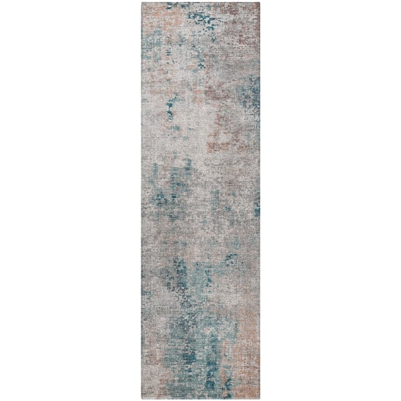 Dalyn Kochi Area Rug KC4-Teal KC4TE2X8 Teal, 2'3" x 7'6"