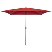 Best Choice Products 8x11ft Rectangular Patio Umbrella w/ Crank, Fade