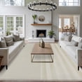 thumbnail image 3 of Grey Striped Area Rugs 6'x9', Washable Small Throw Rugs for Kitchen Dining room, Vintage Stripes Ombre Indoor Outdoor Rug Non-Slip Low Pile Carpet Runner Reversible Floor Mats, 3 of 8