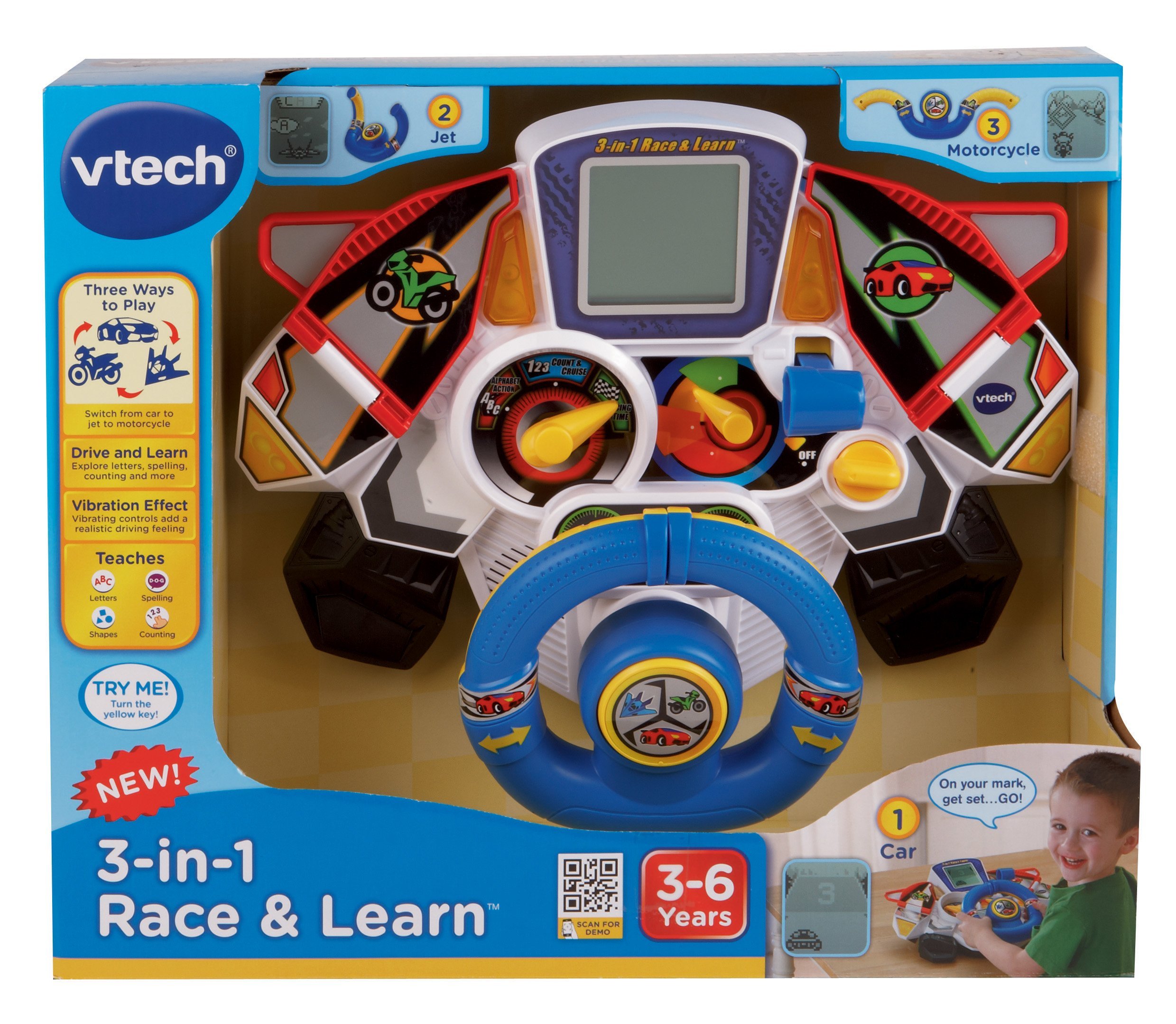 vtech cars race & learn tablet