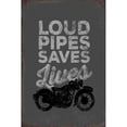 thumbnail image 3 of Brando, JJ 17x24 Black Modern Framed Museum Art Print Titled - Loud Pipes, 3 of 5