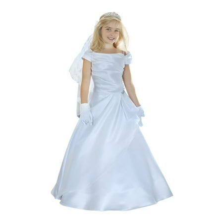 Brooches For Dresses - Angels Garment Girls White Satin Organza Shawl Brooch Communion Dress