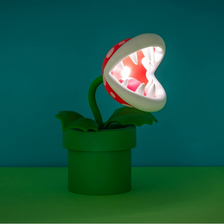 Nintendo Super Mario Bros Piranha Plant Posable LED Light