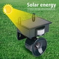 thumbnail image 1 of Ahuyentador de Aves, Repelente Animal Ultrasónico Solar, Sensor de Movimiento Repelente Ultrasónico de Plagas al Aire Libre para Pájaro, Perros, Ardillas, Lunares, Ratas Repelente ultrasónico, 1 of 8