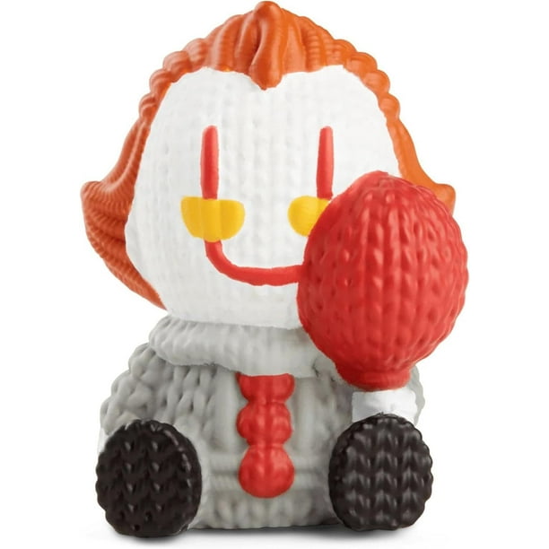 Figura de vinilo hecha a mano por Robots IT Pennywise que brilla en la oscuridad