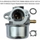 thumbnail image 5 of Carburador con junta compatible con BRIGGS & STRATTON 799868 498254 497347 497314 498170 694202 reemplazo de motor de cortacésped eléctrico, 5 of 5