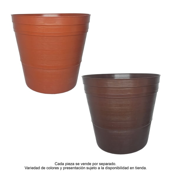 Maceta Prichos Jemaflex Plástico Vigo Varios Modelos 1 Pieza
