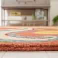 thumbnail image 3 of SAFAVIEH Blossom Bairre Floral Wool Area Rug, Rust/Multi, 6' x 9', 3 of 9