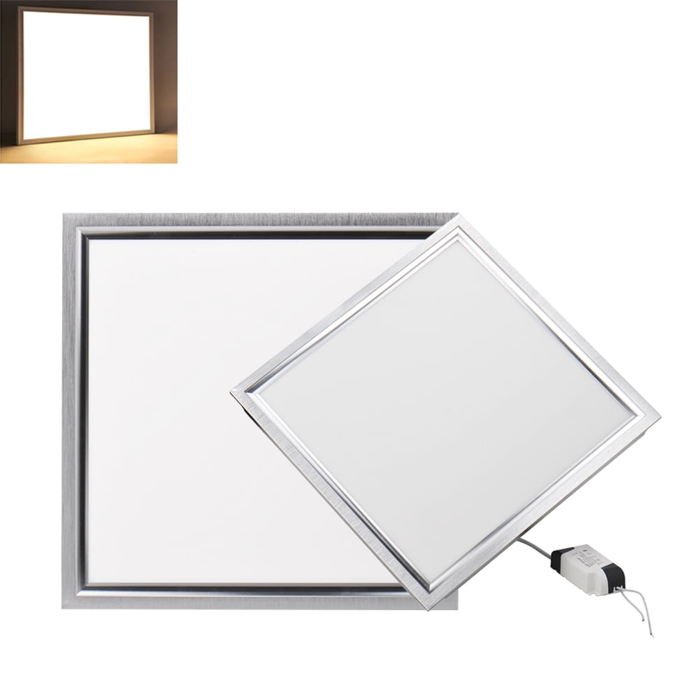 2PCS Viugreum 30x30cm Square Flat Panel 12W Surface Mounted White Frame