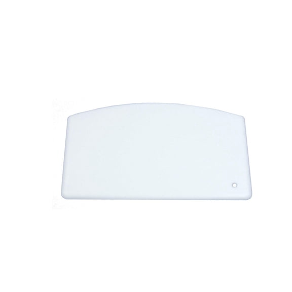 Kitchen Supply Dough Scraper, Plastic 3.25 X 5 Inch
