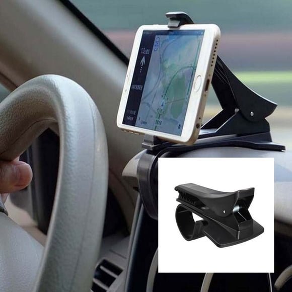 Support Universel 360° pour Pare-Brise de Voiture et Tableau de Bord pour Téléphone Mobile GPS PDA