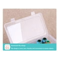 thumbnail image 4 of pitrice Sewing Thread Box 42 Spools Large Capacity Plastic Storage Empty Embroidery Cross-stitch Dust-proof Container Accessories Blue, 4 of 9