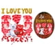 thumbnail image 3 of Globos de San Valentín con forma de corazón rojo, globo de aluminio IPS, decoración romántica para B, 3 of 9