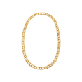 thumbnail image 3 of Welry Gold-Plated Stainless Steel 11mm Mariner Chain Necklace, 24", 3 of 5