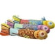 thumbnail image 5 of Juguetes de pez, juguete para patear gatos para gatitos de interior, los ratones de juguete están enriquecidos con hierba gatera pura y potente, rosa/naranja/amarillo, 5 of 5