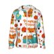 thumbnail image 1 of Balery Fall Pumpkins Sudadera ligera de manga larga con capucha y protección solar UPF 50+ para hombre y mujer, ideal para pesca y running-3X-Large, 1 of 7