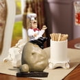 thumbnail image 2 of Chef Figurines Vintage Country Happy Chef Resin Figurine Home Restaurant Tabletop Collectible, 2 of 6