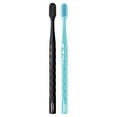 OralB Brilliance Whitening Manual Toothbrush, Extra Soft, Black and