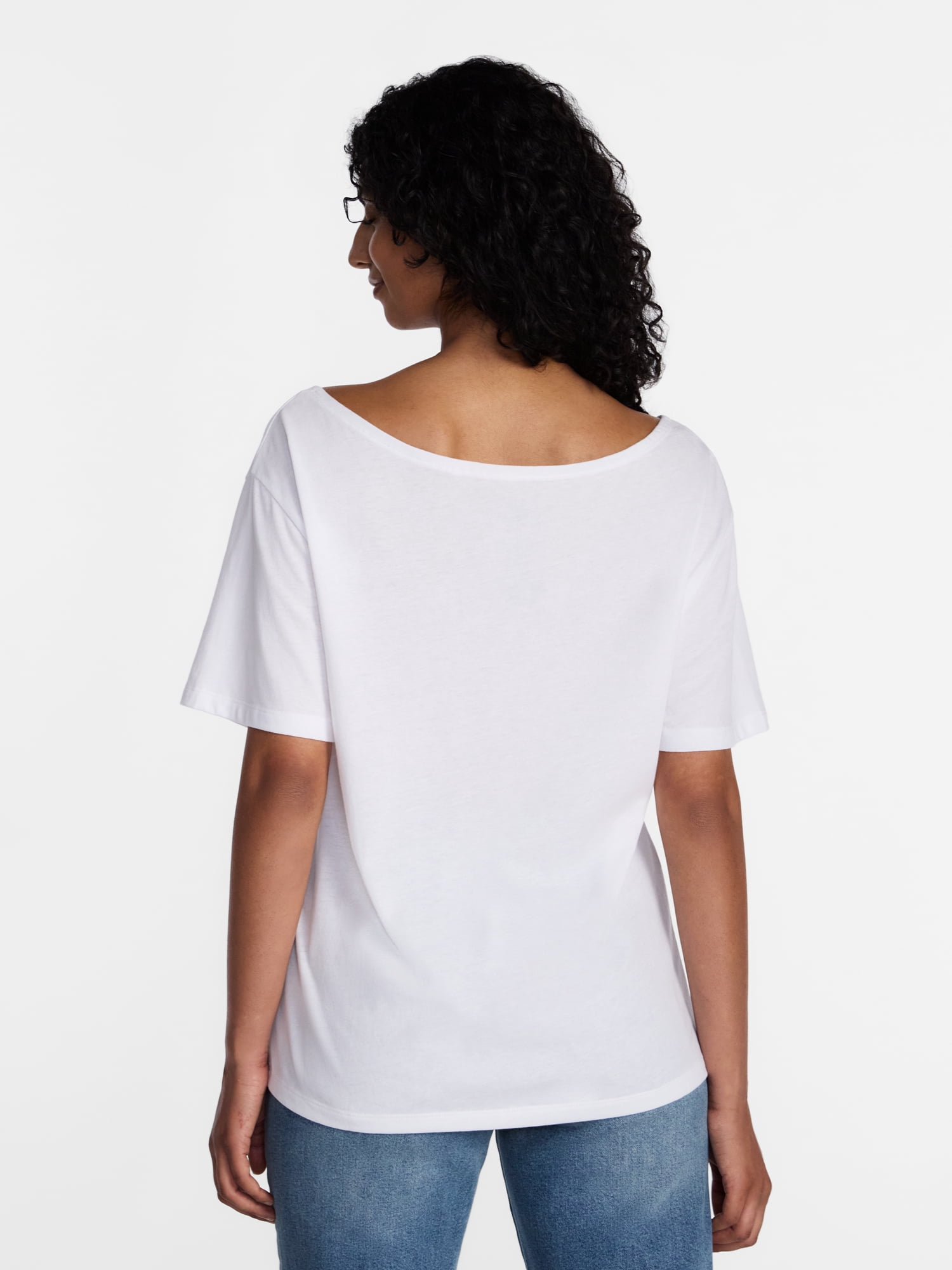 Miller High Life Women's Off the Shoulder Graphic Tee, Sizes XXS-XXL