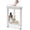 White, variant on Shower Foot Rest 14in, HDPE Waterproof Shower Stool for Inside Shower, Corner Shower Stool for Shaving Legs with Storage Shelf, Shower Step Stool for Small Space, Plastic Corner Shower Bench, White