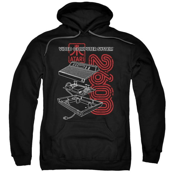 Atari - 2600 - Pull-Over Hoodie - Small