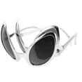 thumbnail image 4 of Novelty Glasses For Hawaii And Beach Events Round Shape Silver Color 13.70x13.60x8.40cm 2Pcs, 4 of 5