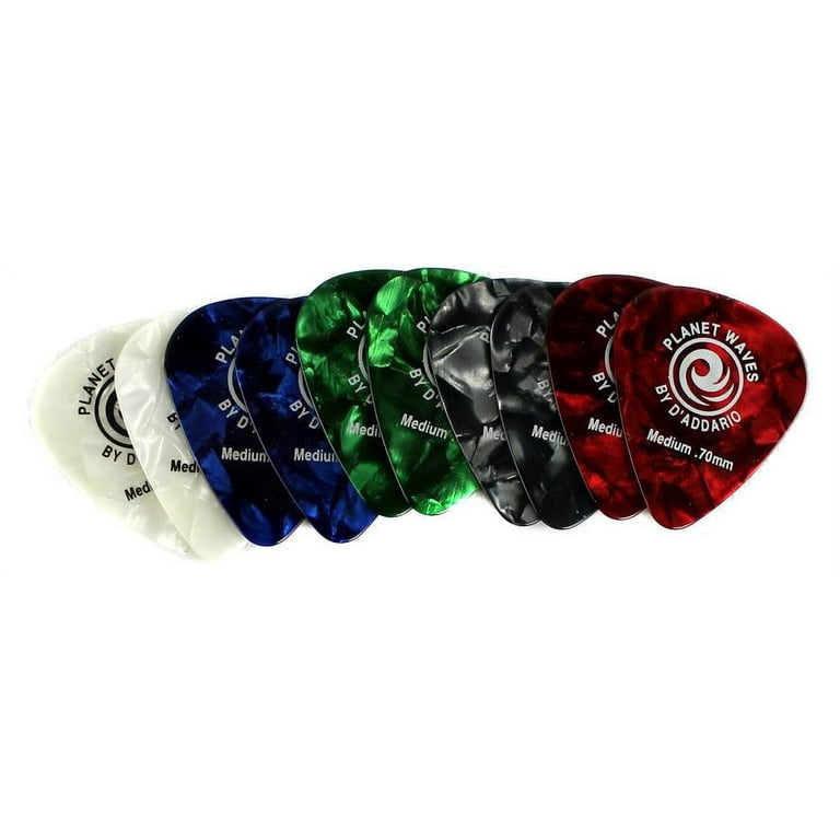 10 Planet Waves 1CAP4-10 70mm Medium Gauge Assortment Pearl