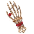 thumbnail image 2 of Broche de cristal Salvador para hombre de Retro oro, 2 of 8