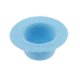 thumbnail image 2 of Accesorio de sombrero bombín para caballero de casa de muñecas a escala 1/12, juguete de simulación, decoración Azul claro, 2 of 3