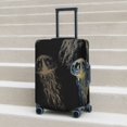 thumbnail image 6 of Susaid Jellyfish Print Elastic Washable Suitcase Cover with Hidden Zipper, Fits 18-32 Inch Luggage for Protection During Travel-Small, 6 of 7