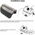 thumbnail image 3 of 51B Series 5 Replacement Head Foil&Cutter Blade, Compatible for， ContourPro/360°Complete/Activator/WaterFlex/WF1s/WF2s Series Shaver, 3 of 5