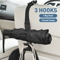 thumbnail image 4 of GOOHOCHY 2 ganchos para reposacabezas de asiento de coche, ganchos para colgar en el respaldo del asiento interior del coche., 4 of 7
